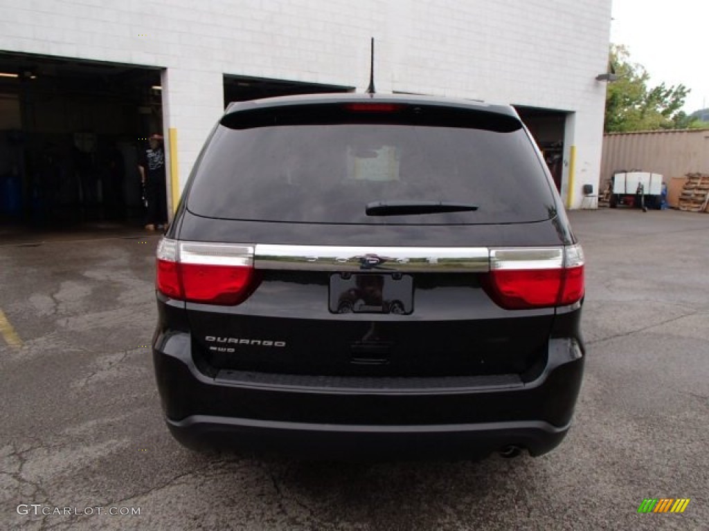 2013 Durango SXT AWD - Brilliant Black Crystal Pearl / Black photo #7