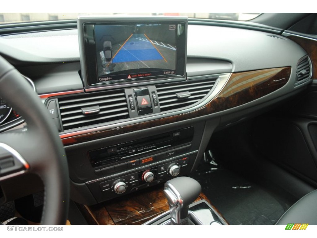 2013 A6 2.0T Sedan - Oolong Gray Metallic / Black photo #13