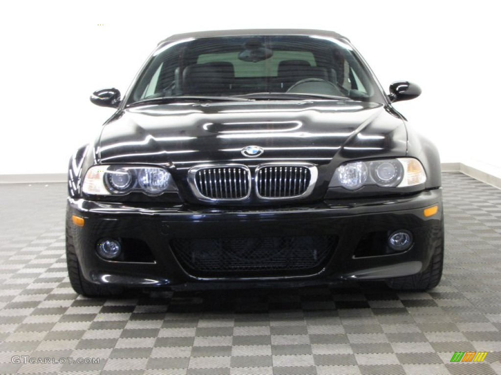 2003 M3 Convertible - Jet Black / Black photo #2