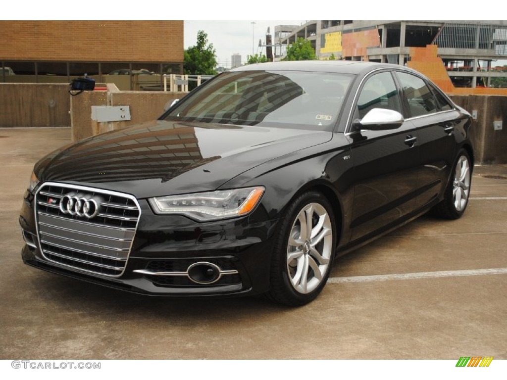 Brilliant Black 2013 Audi S6 4.0 TFSI quattro Sedan Exterior Photo #81547377