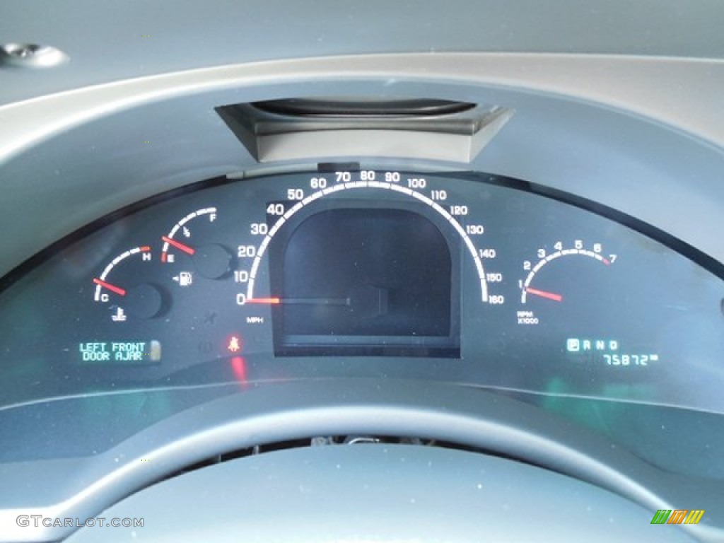 2004 Chrysler Pacifica Standard Pacifica Model Gauges Photo #81547421