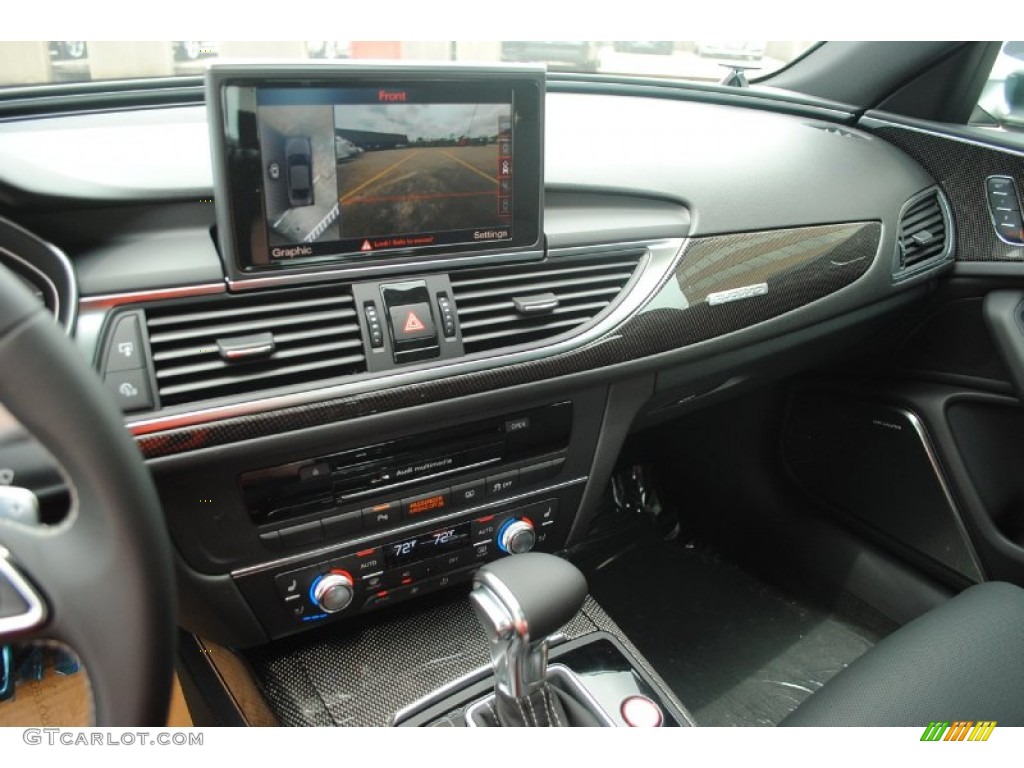 2013 Audi S6 4.0 TFSI quattro Sedan Black Dashboard Photo #81547620