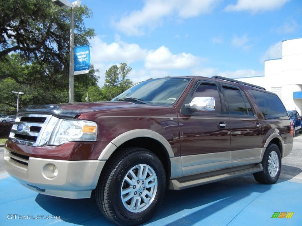 Royal Red Metallic 2011 Ford Expedition EL XLT Exterior Photo #81547680