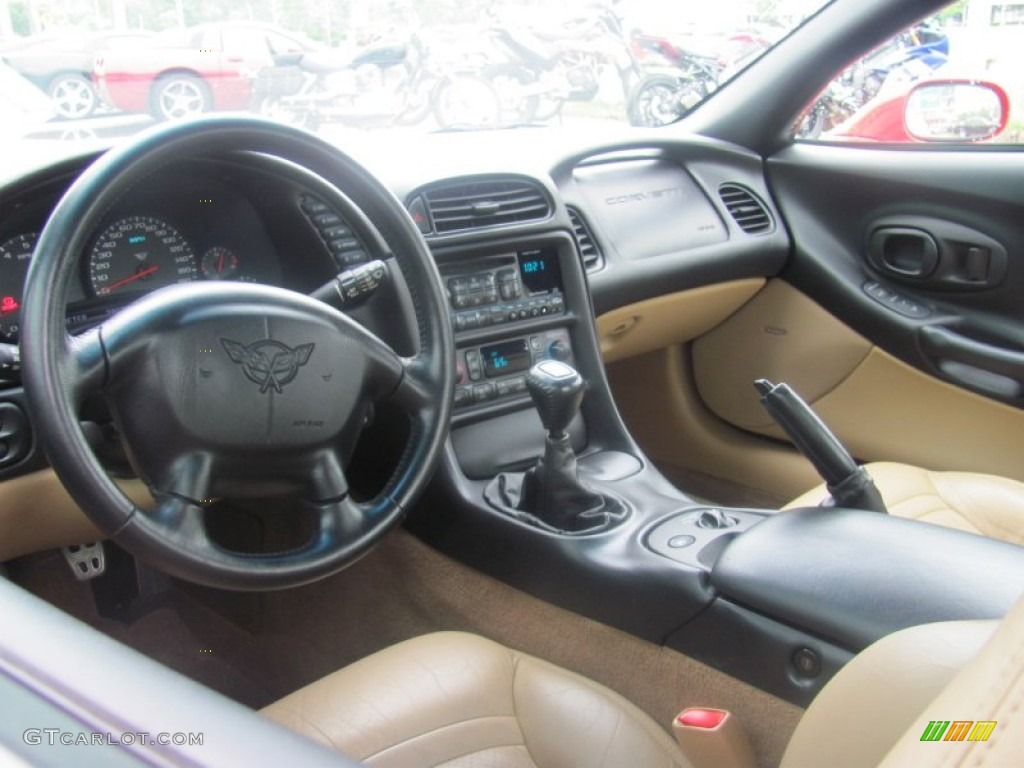 1998 Chevrolet Corvette Coupe Light Oak Dashboard Photo #81547989