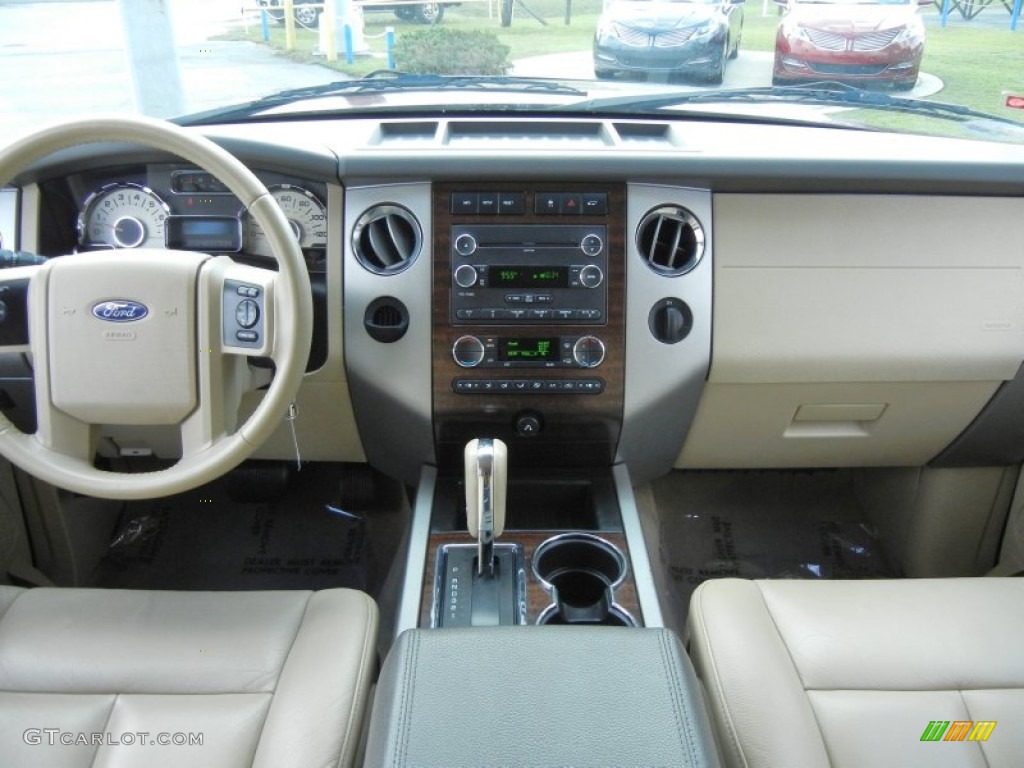 2011 Ford Expedition EL XLT Camel Dashboard Photo #81548153