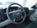 Dark Titanium 2010 Chevrolet Silverado 1500 LS Regular Cab Steering Wheel