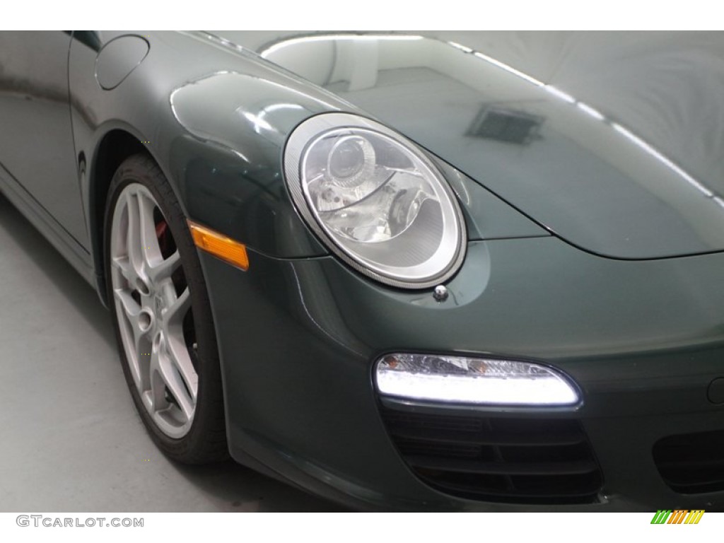 2009 911 Carrera 4S Coupe - Malachite Green Metallic / Sand Beige photo #5