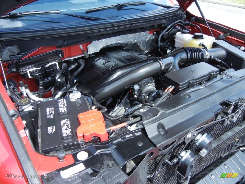 2011 Ford F150 Lariat SuperCrew 4x4 Engine Photos