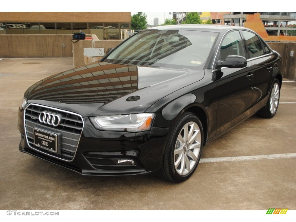 2013 A4 2.0T quattro Sedan - Brilliant Black / Black photo #3