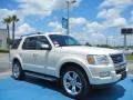 2009 White Sand Tri-Coat Metallic Ford Explorer Limited  photo #7