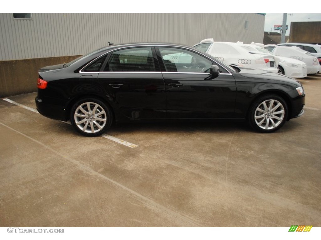 2013 A4 2.0T quattro Sedan - Brilliant Black / Black photo #8