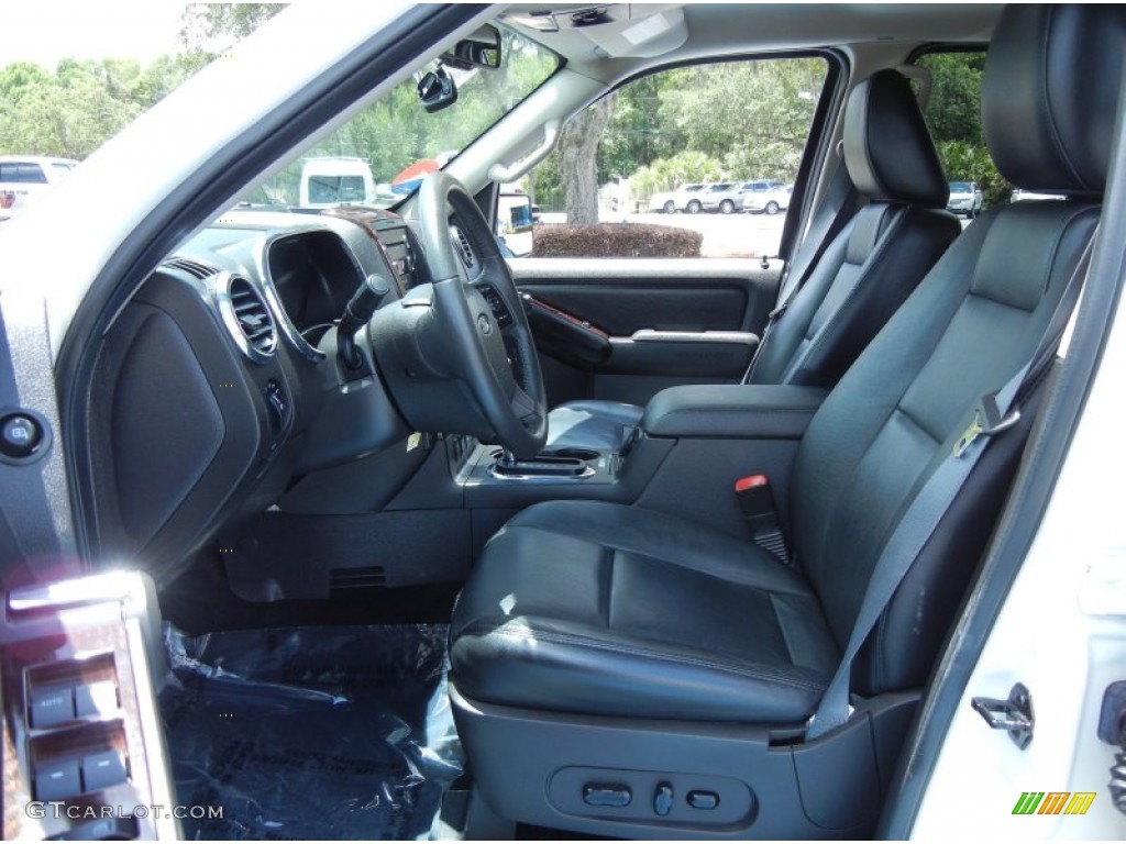 Black Interior 2009 Ford Explorer Limited Photo #81549378