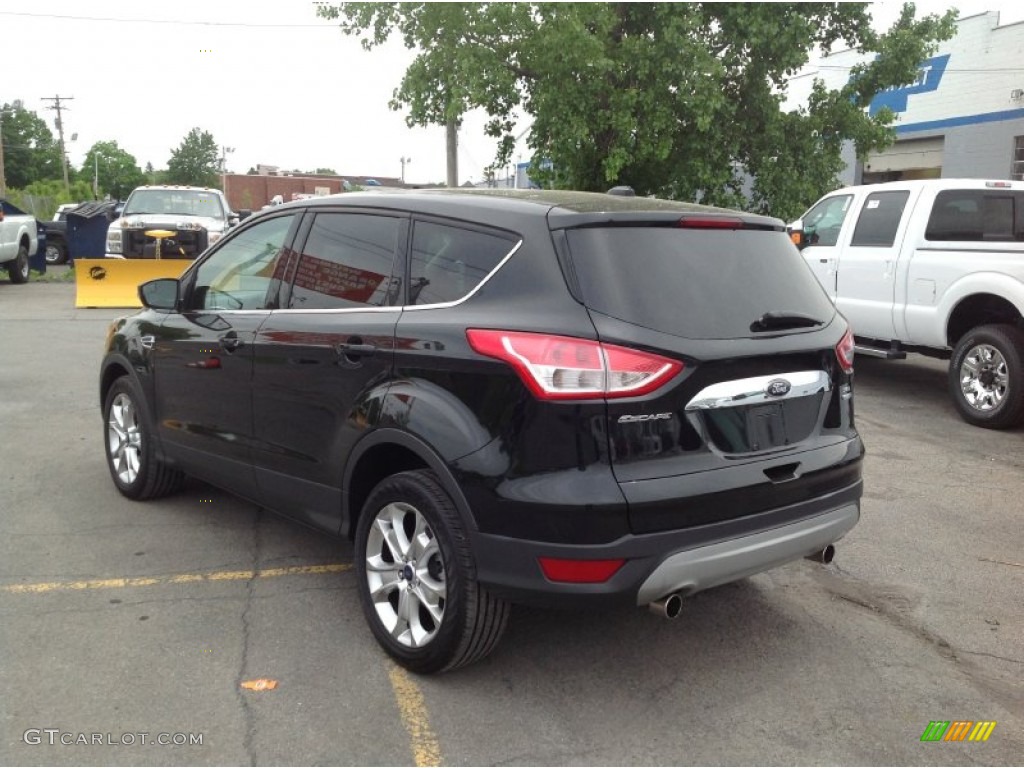 2013 Escape SEL 2.0L EcoBoost 4WD - Tuxedo Black Metallic / Charcoal Black photo #3