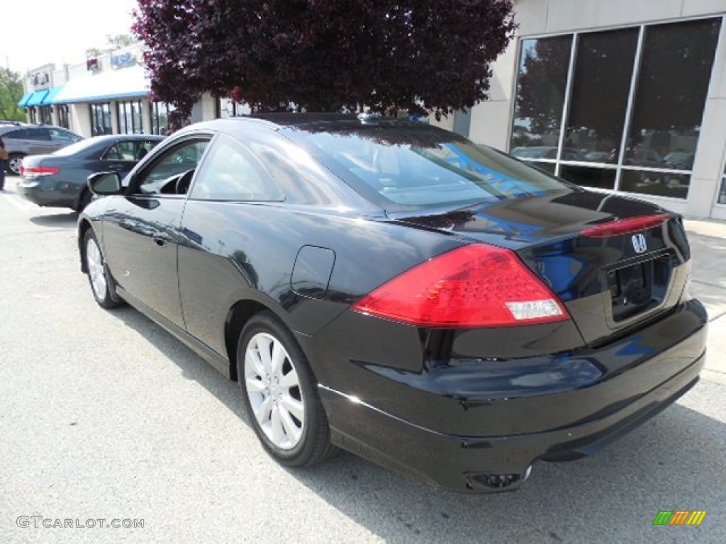 2006 Accord EX V6 Coupe - Nighthawk Black Pearl / Black photo #3