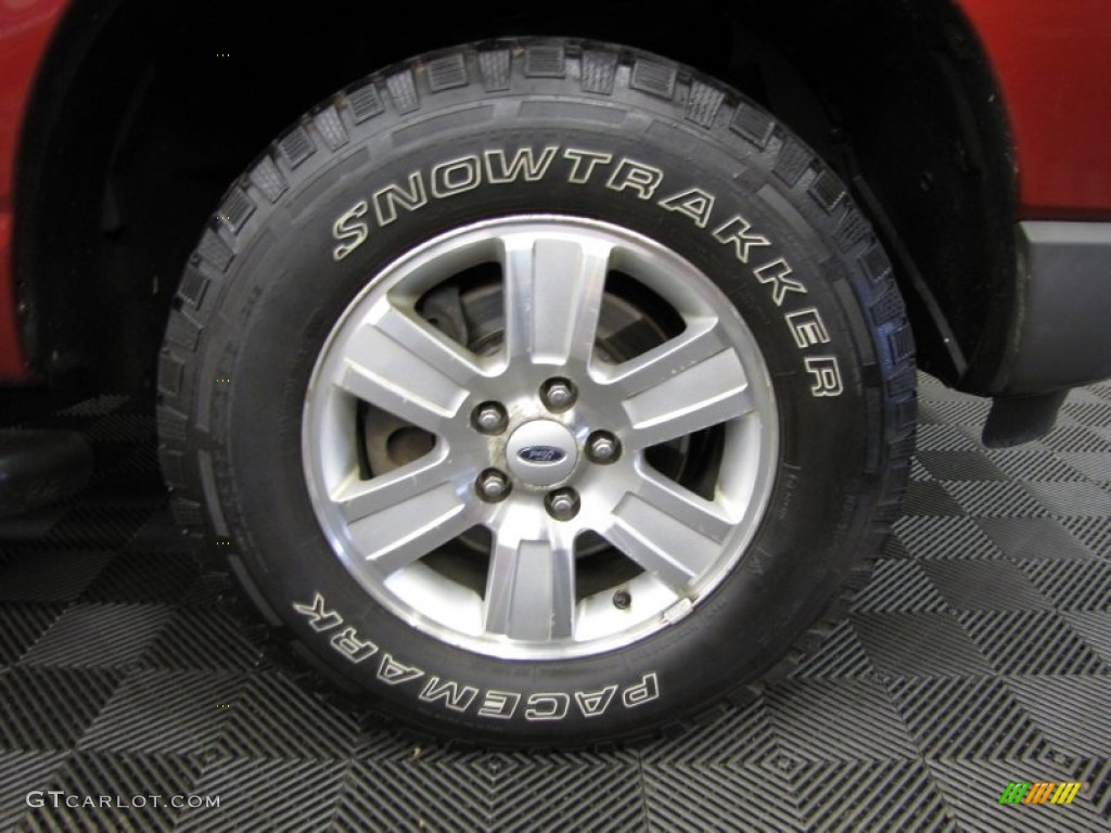 2006 Explorer XLS 4x4 - Redfire Metallic / Stone photo #24