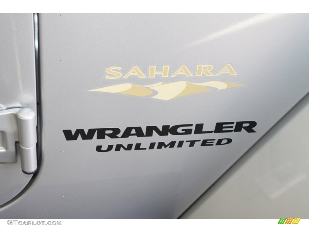 2008 Wrangler Unlimited Sahara 4x4 - Bright Silver Metallic / Dark Slate Gray/Med Slate Gray photo #45