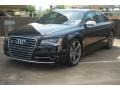 Phantom Black Pearl 2013 Audi S8 4.0 TFSI quattro Sedan Exterior