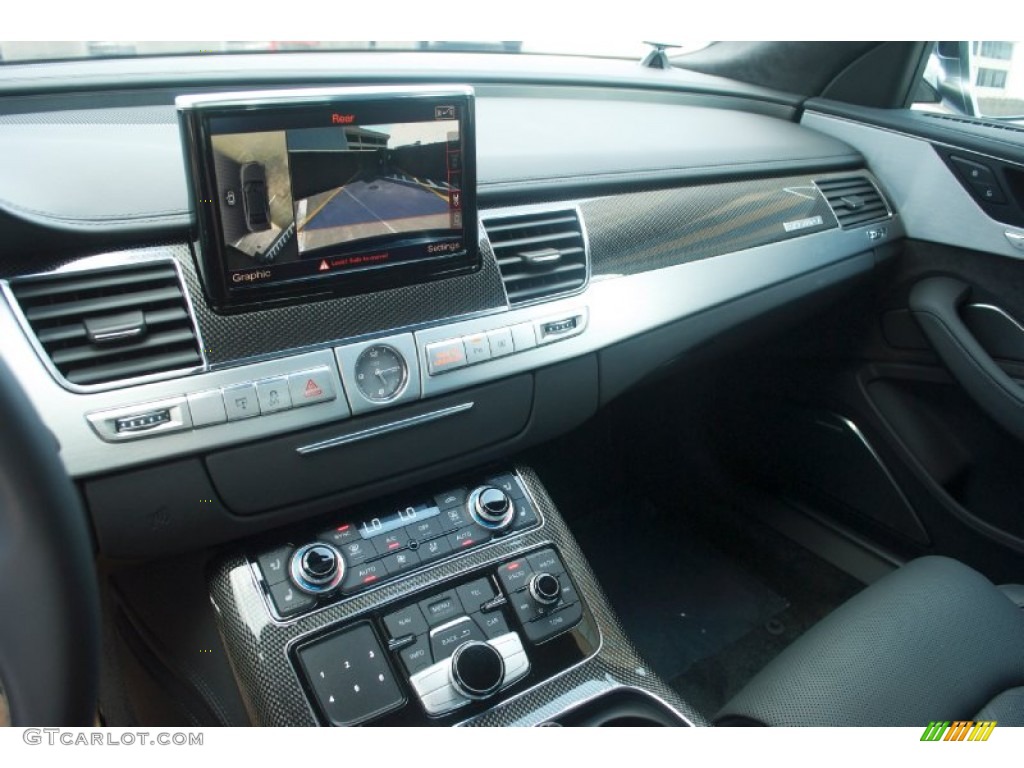 2013 Audi S8 4.0 TFSI quattro Sedan Black Dashboard Photo #81551136