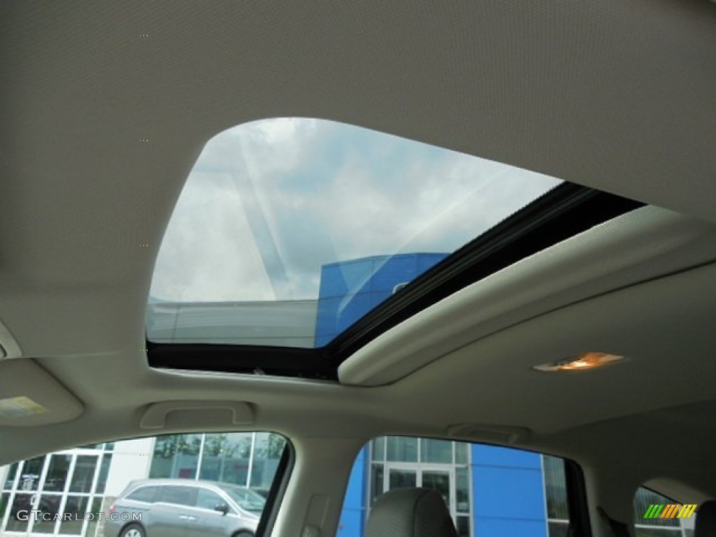 2013 CR-V EX AWD - Polished Metal Metallic / Gray photo #10