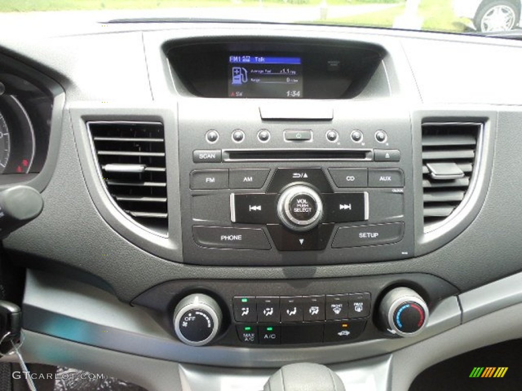 2013 CR-V EX AWD - Polished Metal Metallic / Gray photo #12