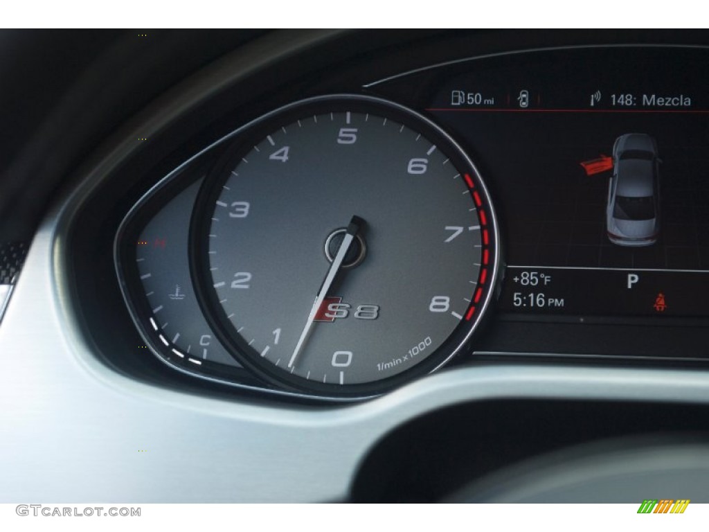 2013 Audi S8 4.0 TFSI quattro Sedan Gauges Photo #81551388