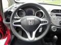 Gray 2013 Honda Fit Standard Fit Model Steering Wheel