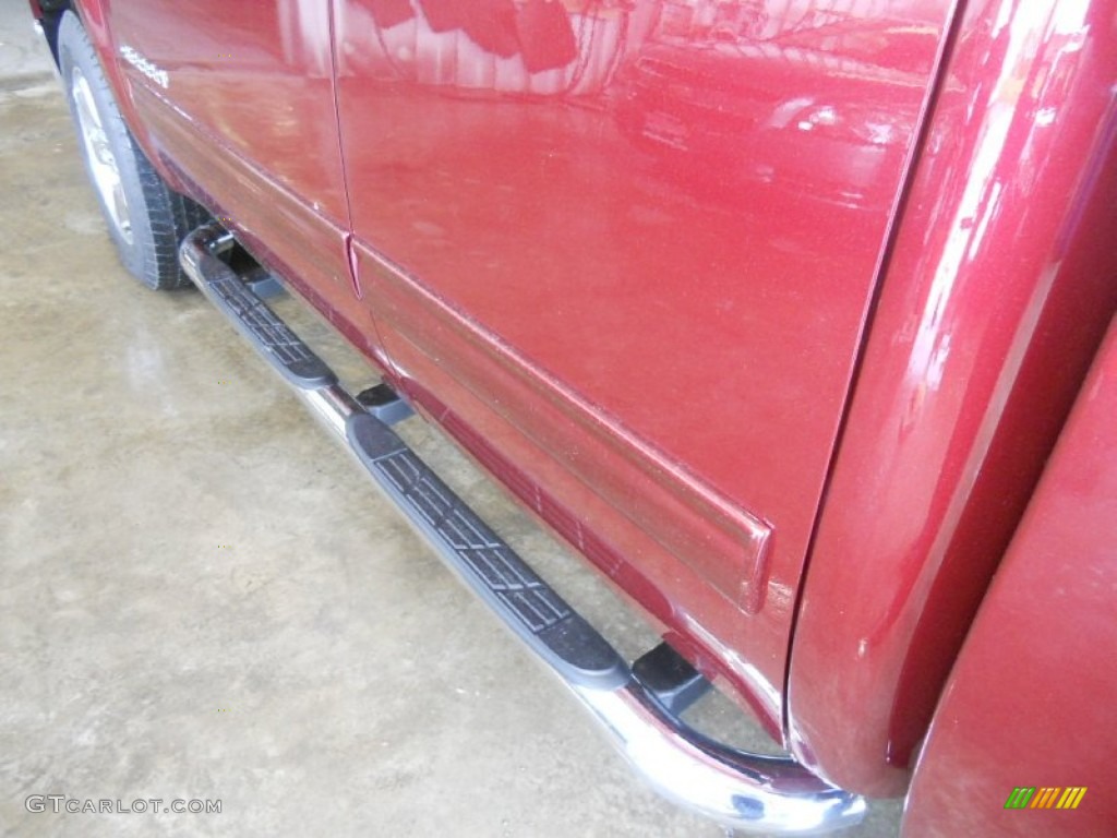 2013 Sierra 1500 SLE Extended Cab 4x4 - Sonoma Red Metallic / Ebony photo #5