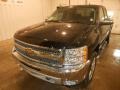 2013 Black Chevrolet Silverado 1500 LT Extended Cab 4x4  photo #2