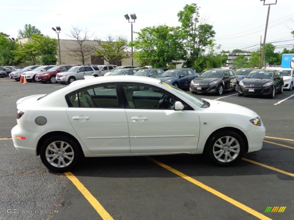 Rally White 2008 Mazda MAZDA3 i Touring Sedan Exterior Photo #81552402