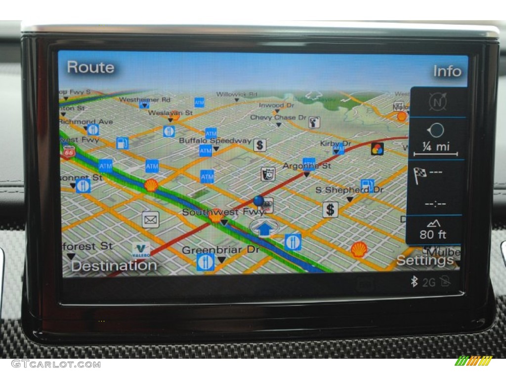 2013 Audi S8 4.0 TFSI quattro Sedan Navigation Photo #81552547
