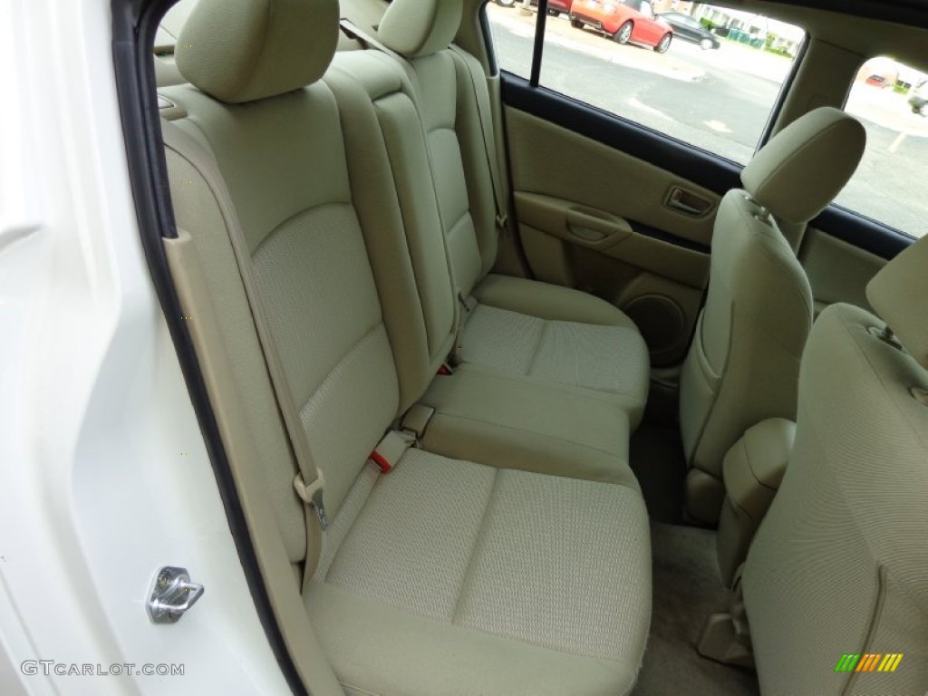 2008 Mazda MAZDA3 i Touring Sedan Rear Seat Photo #81552612