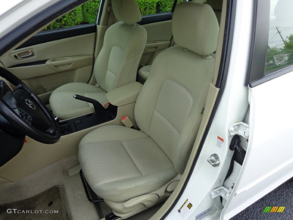 2008 Mazda MAZDA3 i Touring Sedan Front Seat Photos