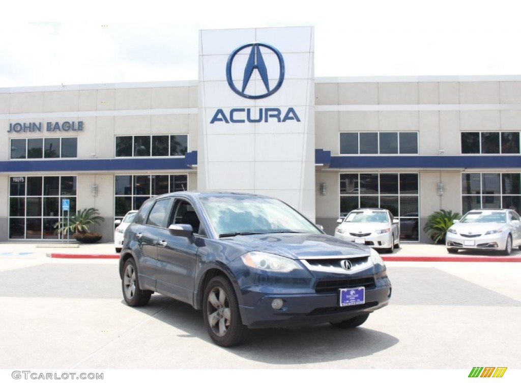 2007 RDX Technology - Royal Blue Pearl / Ebony photo #1