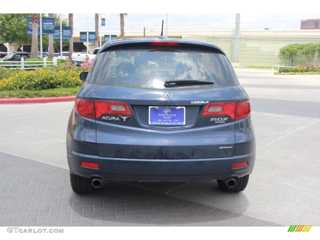 2007 RDX Technology - Royal Blue Pearl / Ebony photo #4