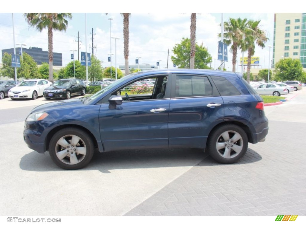 2007 RDX Technology - Royal Blue Pearl / Ebony photo #5