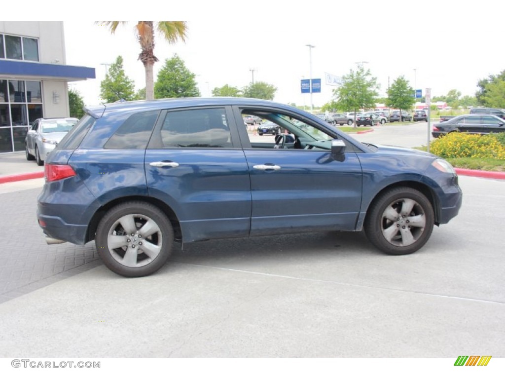 2007 RDX Technology - Royal Blue Pearl / Ebony photo #6