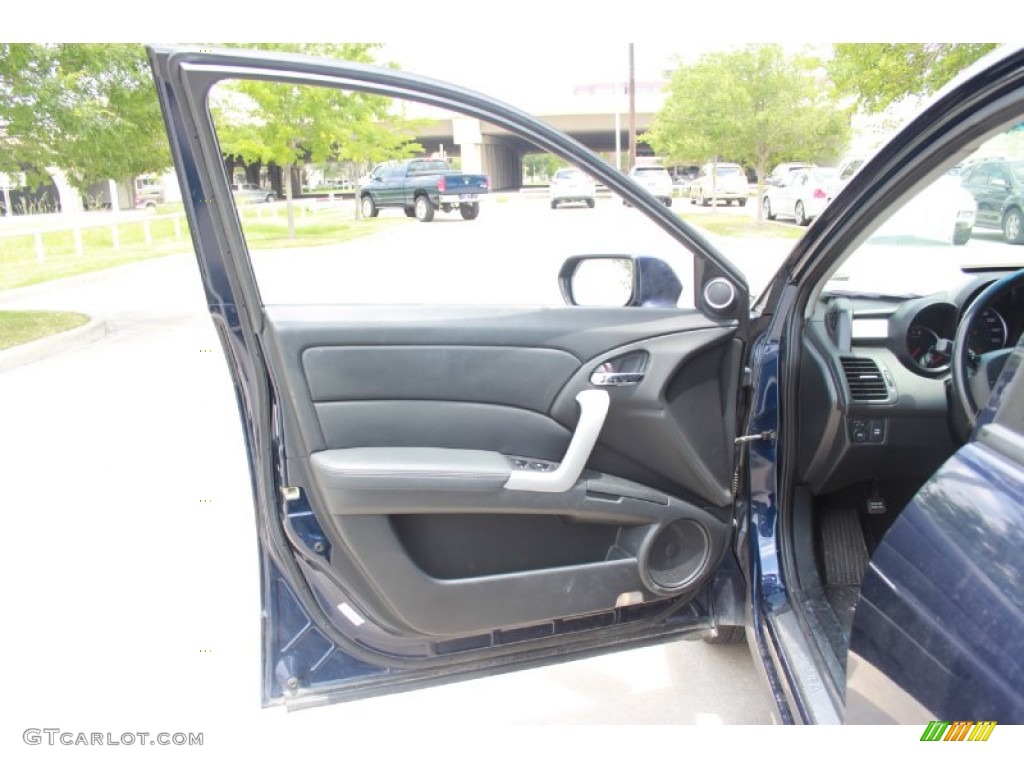 2007 RDX Technology - Royal Blue Pearl / Ebony photo #9