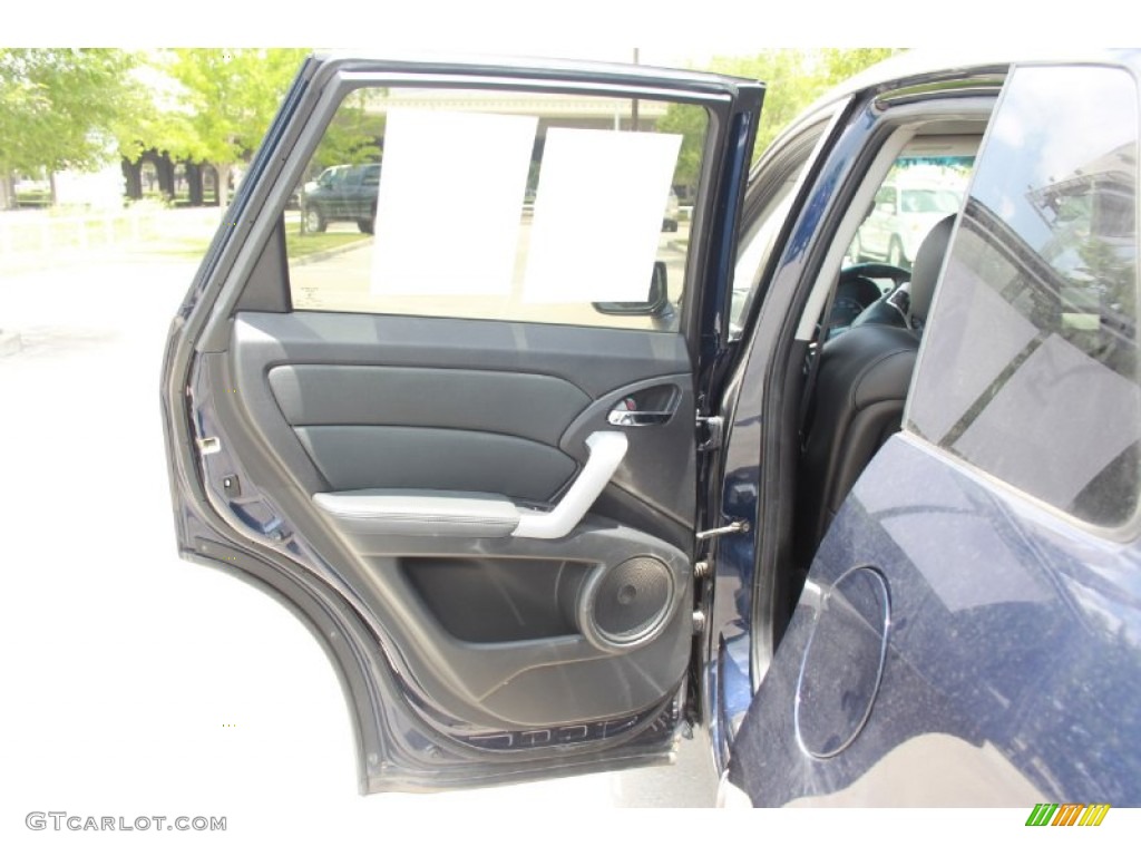 2007 RDX Technology - Royal Blue Pearl / Ebony photo #11