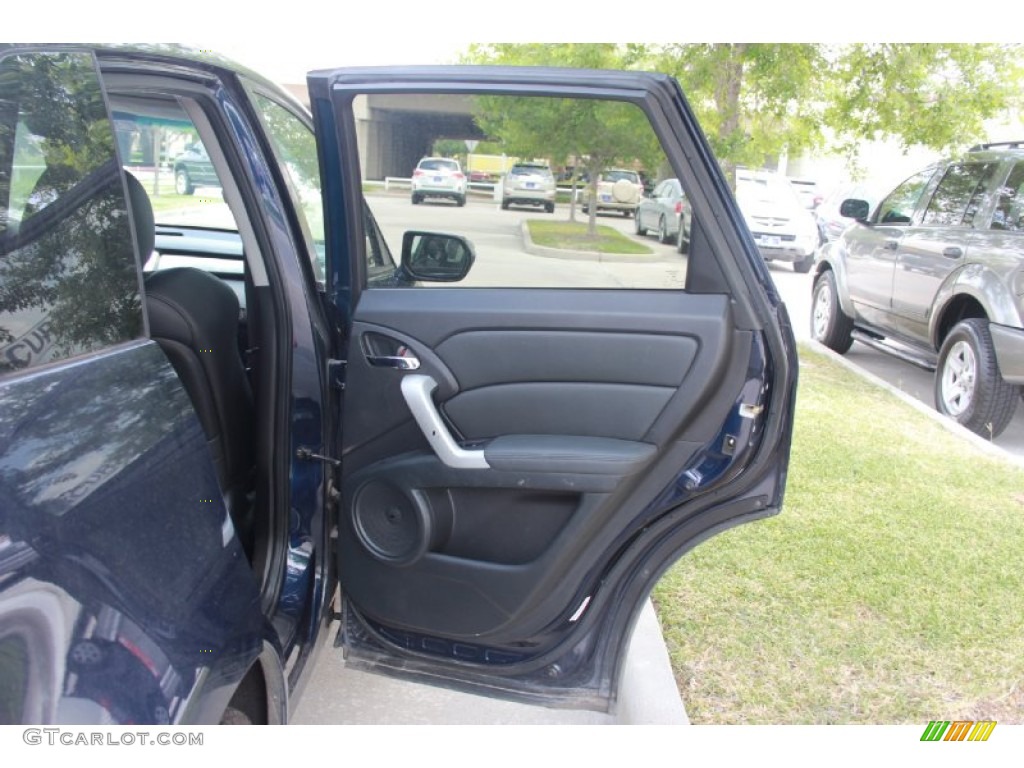 2007 RDX Technology - Royal Blue Pearl / Ebony photo #13