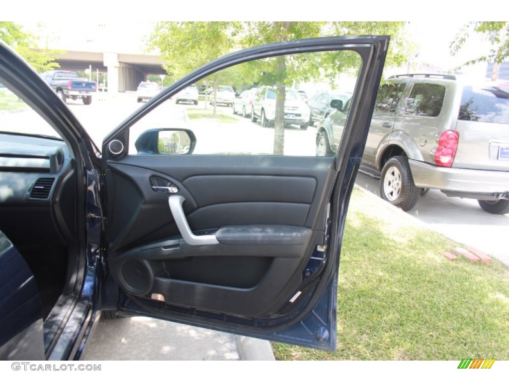 2007 RDX Technology - Royal Blue Pearl / Ebony photo #15
