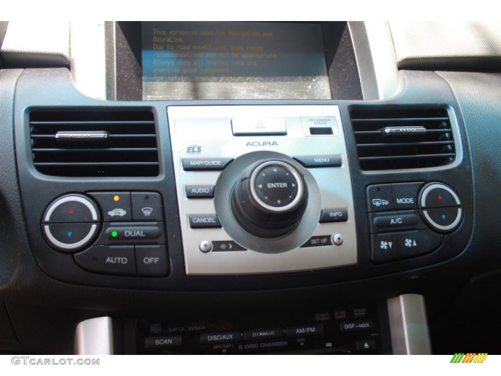 2007 RDX Technology - Royal Blue Pearl / Ebony photo #24