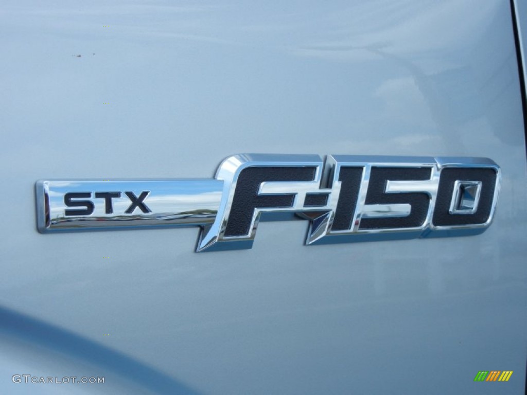2013 F150 STX SuperCab - Ingot Silver Metallic / Steel Gray photo #5