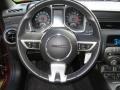 Black 2011 Chevrolet Camaro SS/RS Coupe Steering Wheel