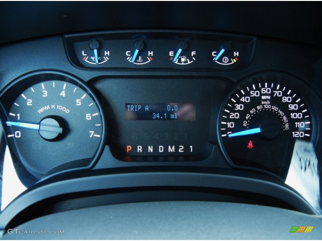 2013 Ford F150 STX SuperCab Gauges Photo #81553428