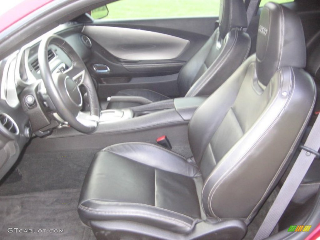 Black Interior 2011 Chevrolet Camaro SS/RS Coupe Photo #81553445