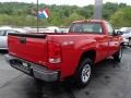 2009 Fire Red GMC Sierra 1500 Work Truck Regular Cab 4x4  photo #5