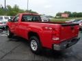 2009 Fire Red GMC Sierra 1500 Work Truck Regular Cab 4x4  photo #7