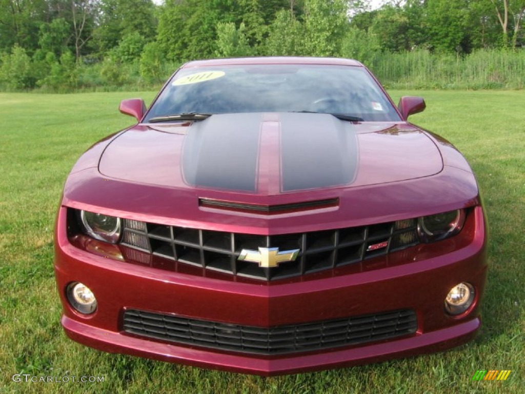 2011 Camaro SS/RS Coupe - Red Jewel Metallic / Black photo #21