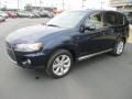 2011 Cosmic Blue Metallic Mitsubishi Outlander GT AWD  photo #3