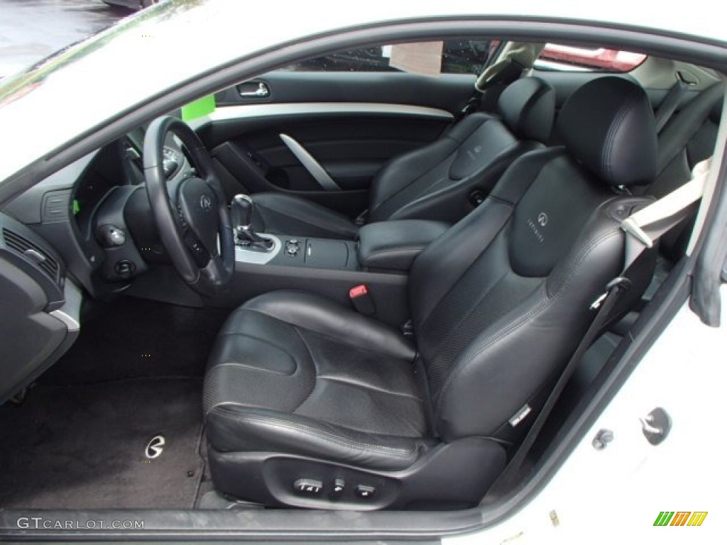 2009 Infiniti G 37 x Coupe Interior Color Photos